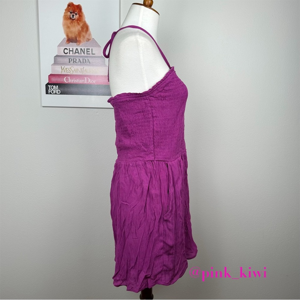 Wild Fable Sleeveless Woven Smocked Romper - Picture 7 of 13